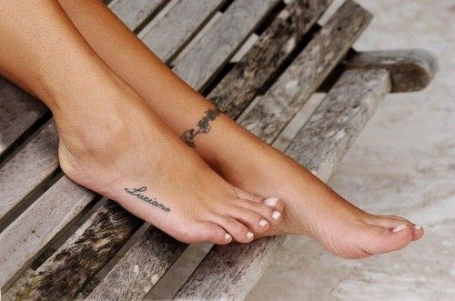 Татуировки для девушек на ноге (90+ фото) — Тренды [ТОП-Обзор]