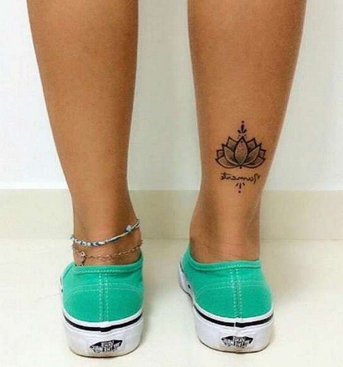 Эскизы татуировки на ноге. Модные тату на ноге - фото идеи